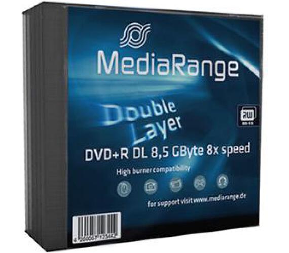 Mediarange DVD+R 8,5GB 8x Dual Layer slimcase 5ks (MR465)