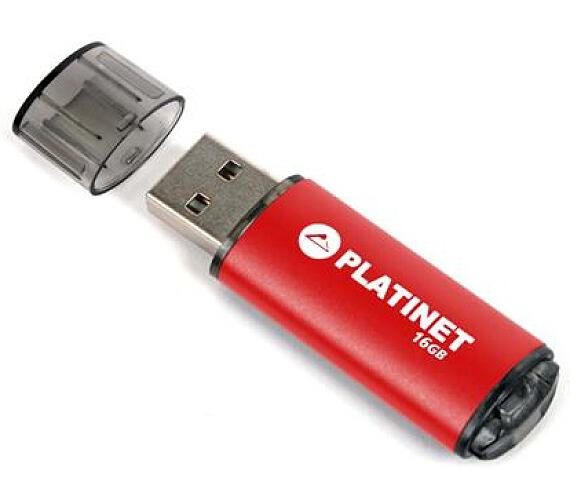 Platinet PENDRIVE USB 2.0 X-Depo 16GB červený (PMFE16R)