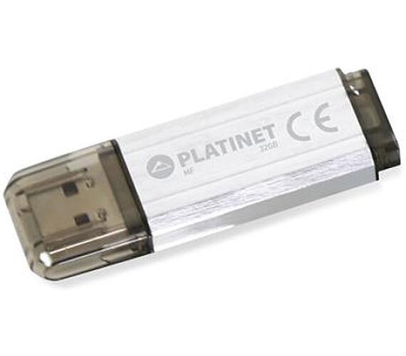 Platinet flashdisk USB 2.0 V-Depo 32GB stříbrný (PMFV32S)