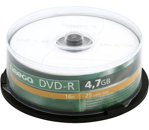 Platinet OMEGA DVD-R 4,7GB 16X CAKE*25 (OMD1625-)