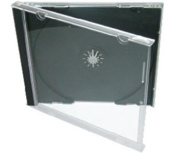 Cover IT Krabička na 1 CD 10mm jewel box + tray 10ks/bal (27001P10)