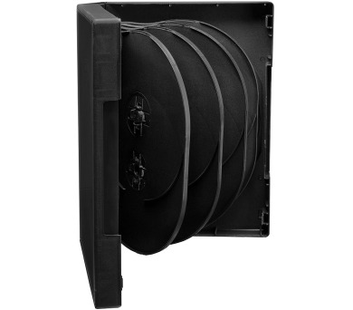 Cover IT box na 10ks DVD médií/ 33mm/ černý/ 5pack (27014P5)