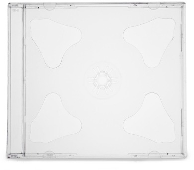 Cover IT box jewel + tray/ plastový obal na 2 CD/ 10mm/ čirý/ 10pack (27008P10)