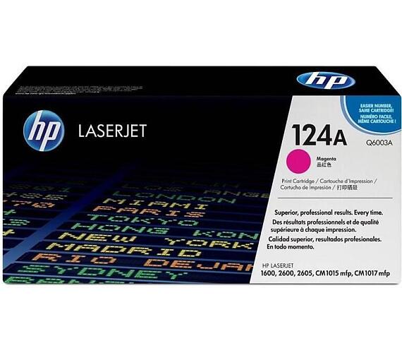 Toner HP 124A, 2 000 stran - purpurov
