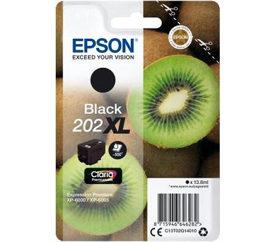 Epson EPSON singlepack,Black 202XL,Premium Ink,XL (C13T02G14010)