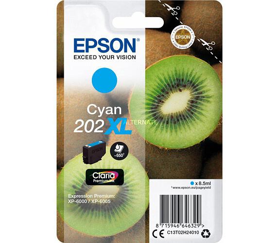 Epson EPSON singlepack,Cyan 202XL,Premium Ink,XL (C13T02H24010)