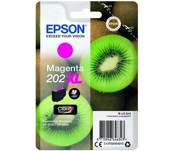 Epson EPSON singlepack,Magenta 202XL,Premium Ink,XL (C13T02H34010)
