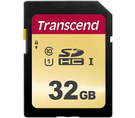 Transcend 32GB SDHC 500S (Class 10) UHS-I U1 (Ultimate) MLC paměťová karta