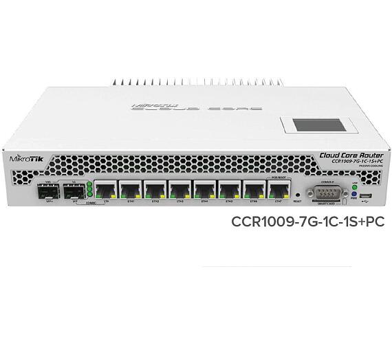 MIKROTIK CCR1009-7G-1C-1S+PC