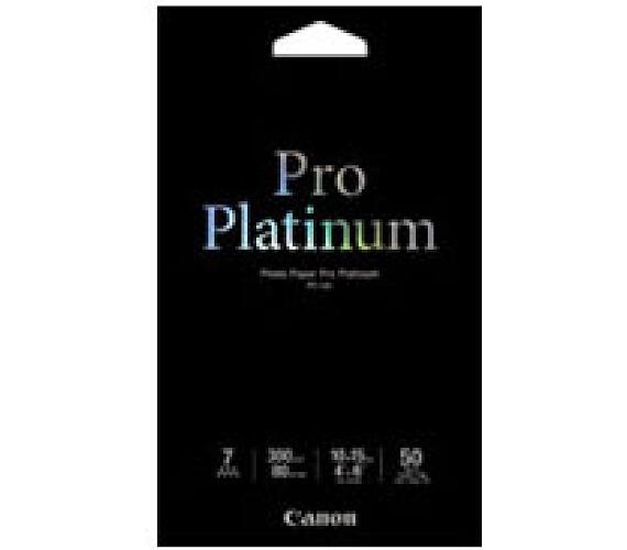 Canon fotopapír PT-101 Photo Paper PRO Platinum - 10x15cm (4x6inch) - 300g/m2 - 50 listů - lesklý (2768B014)