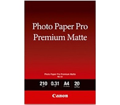 Canon fotopapír PM-101 A3+ Premium Matte 210 g/m2 20 listů (8657B007)