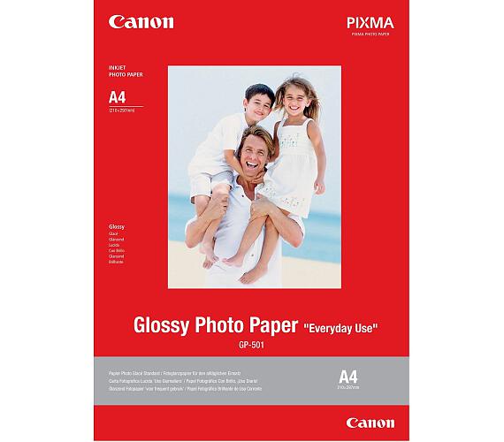 Canon fotopapír GP-501 - 10x15cm (4x6inch) - 50 listů - lesklý (0775B081)