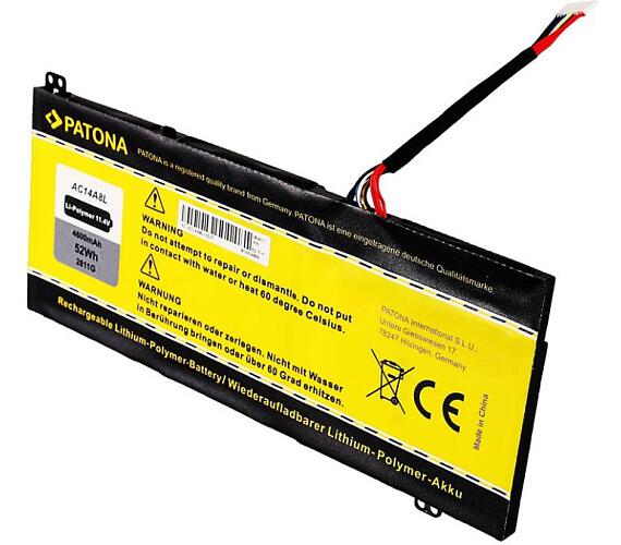 PATONA baterie pro ntb ACER Aspire VN7 4600mAh Li-pol 11,4V AC14A8L (PT2811) + DOPRAVA ZDARMA