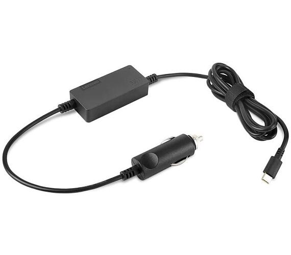 Lenovo TP adapter ThinkPad 65W DC (12V/24V) - Travel do auta (USB-C) (40AK0065WW)