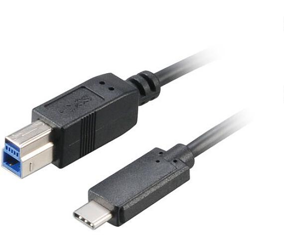 AKASA - USB 3.1 typ C na typ B adaptér - 100 cm (AK-CBUB28-10BK)