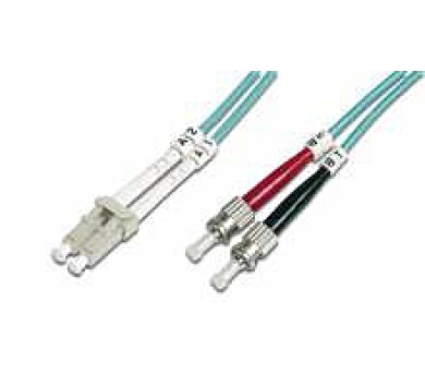 OEM optický patch kabel duplex LC-ST 50/125 MM 1m OM3 (1340)