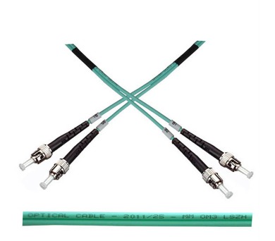 OEM optický patch kabel duplex ST-ST 50/125 MM 3m OM3