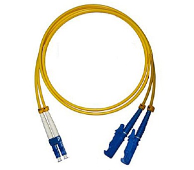 OEM patchcord FO duplex E2000/PC-LC 9/125um SM 2m, OS2