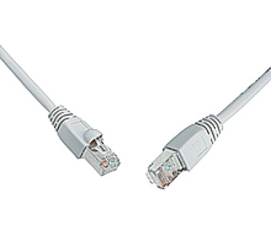 SOLARIX patch kabel CAT5E SFTP PVC 20m šedý snag proof