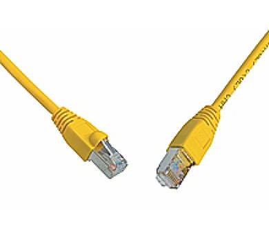SOLARIX patch kabel CAT5E SFTP PVC 5m žlutý
