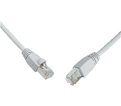 SOLARIX patch kabel CAT6 SFTP PVC 15m šedý snag-proof