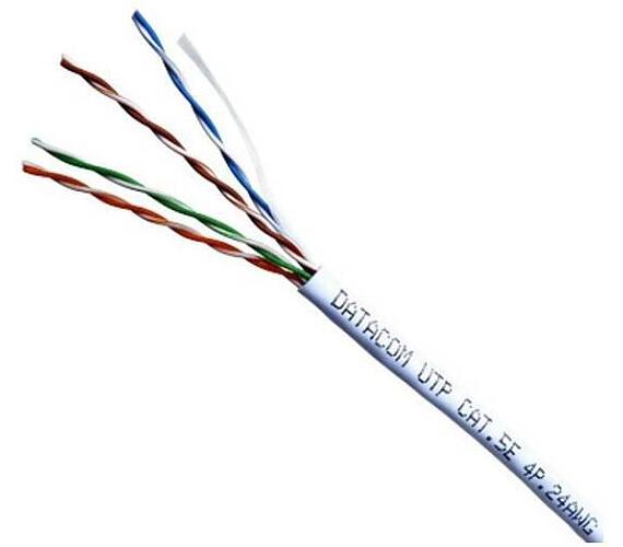 DATACOM UTP Cat5e PVC kabel 305m (drát) + DOPRAVA ZDARMA