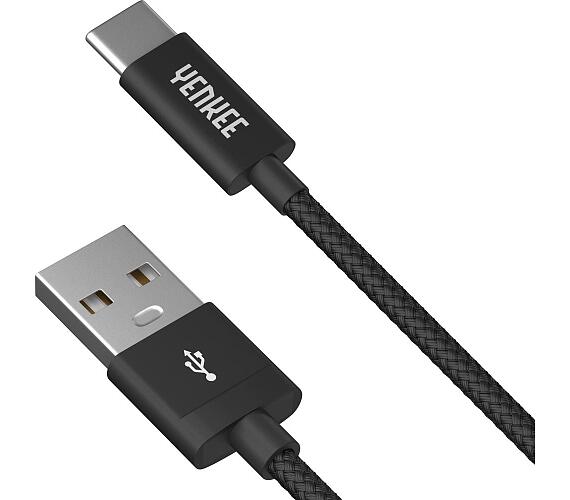Yenkee YCU 301 BK USB A 2.0 / C 1m