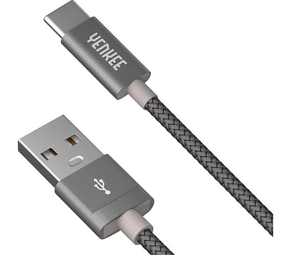 Yenkee YCU 301 GY USB A 2.0 / C 1m