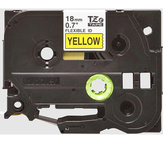Brother páska TZe-FX641 18mm žlutá/černá laminovaná páska (TZEFX641)