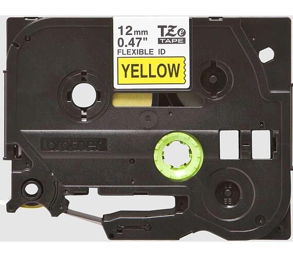 Brother páska TZe-FX631 12mm žlutá/černá laminovaná páska (TZEFX631)