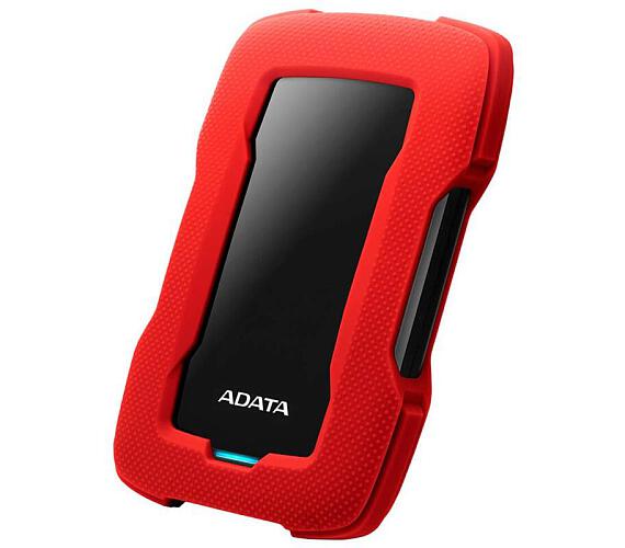 ADATA HD330 / 1TB / HDD / Externí / 2.5" / Červená / 3R (AHD330-1TU31-CRD)