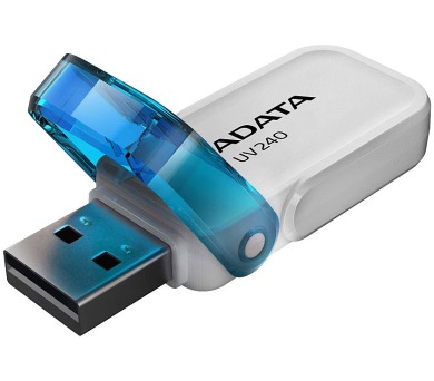 ADATA Flash disk UV240 32GB / USB 2.0 / bílá (AUV240-32G-RWH)