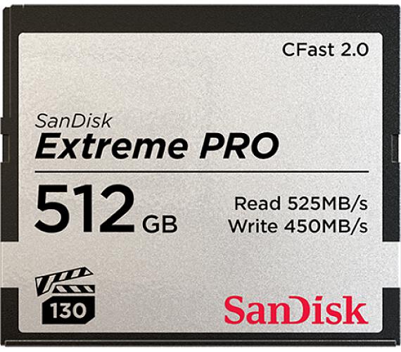 Sandisk Extreme Pro CFAST 512GB 525MB/s (SDCFSP-512G-G46D)