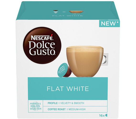 NESCAFÉ® Dolce Gusto® Flat White kávové kapsle 16 ks