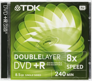 TDK DVD+R DL 8.5GB 8x
