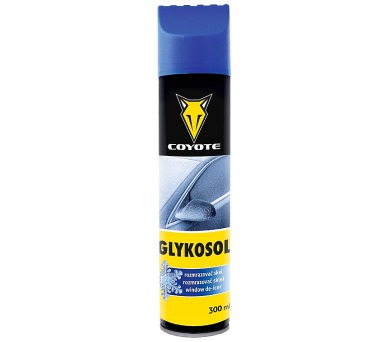 COYOTE Glykosol aerosol rozmrazovač skel se škrabkou 300 ml