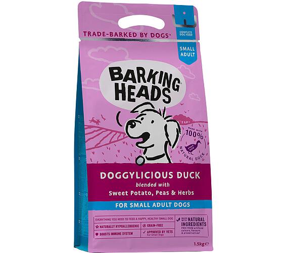 Barking Heads Doggylicious Duck (Small Breed) 1,5kg