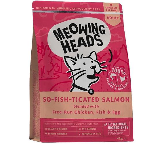Meowing Heads So-fish-ticated Salmon + DOPRAVA ZDARMA