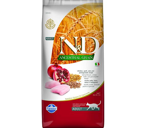 N&D LG CAT Adult Chicken & Pomegranate 5kg
