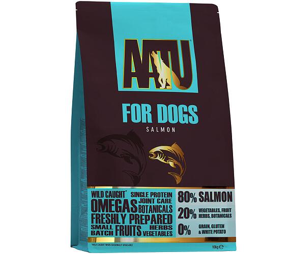 AATU Dog 80/20 Salmon & Herring 10kg + DOPRAVA ZDARMA
