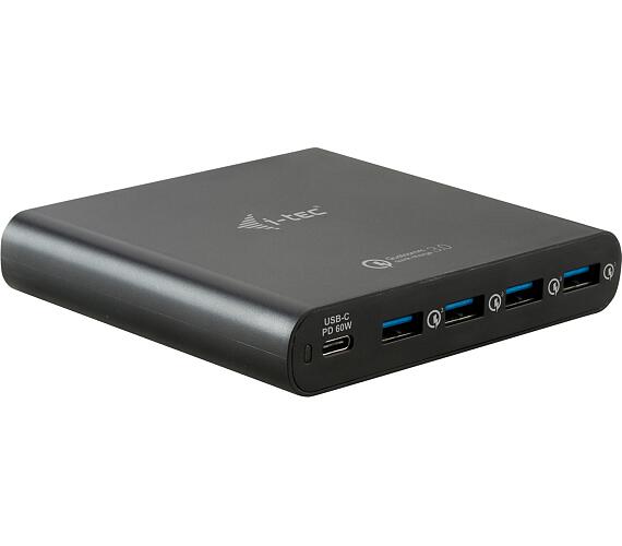 i-tec Universal Charger USB-C Power Delivery + 4x USB-A QC 3.0