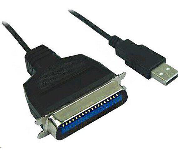 PREMIUMCORD premiumCord USB printer kabel USB na paralelní port LPT (CEN36M) (kuprint)