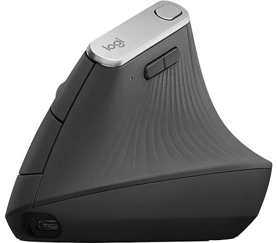 Logitech myš MX Vertical / bezdrátová / Bluetooth / Unifying / 4000dpi (910-005448)