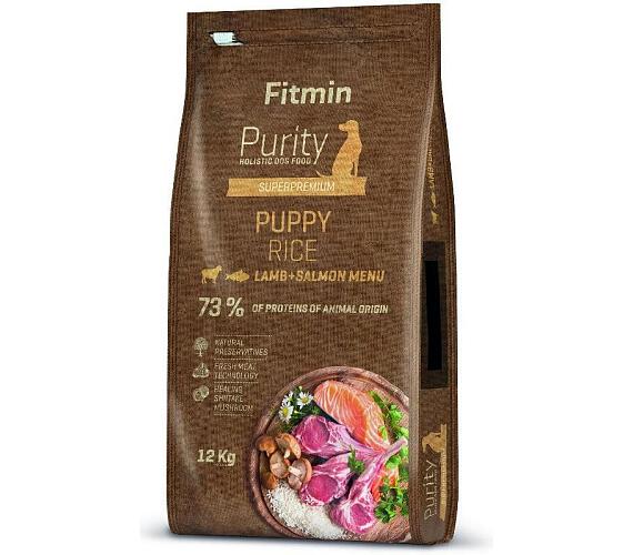 FITMIN Purity Rice Puppy Lamb&Salmon