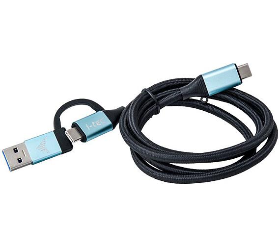 I-TEC propojovací kabel USB 3.1 (Type-C) na USB 3.1 (Type-C) s USB 3.0 adaptérem (C31USBCACBL)