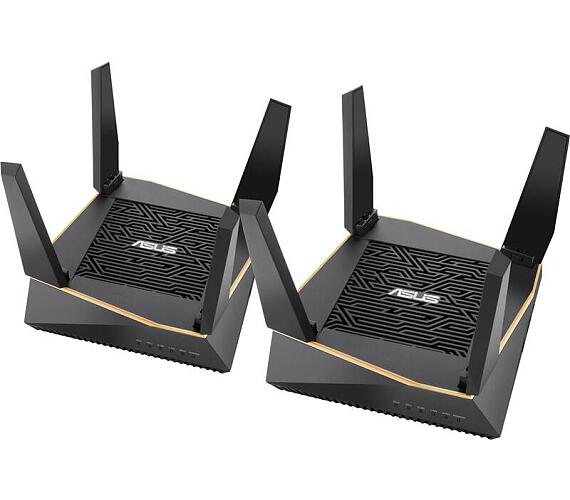 Asus RT-AX92U - 2 pack - ROG Rapture Tri-band Gigabit router (90IG04P0-MO3020)