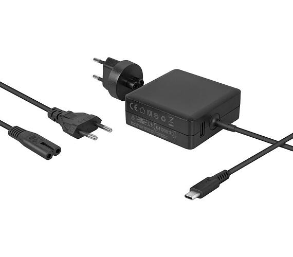 Avacom Nabíjecí adaptér USB Type-C 65W Power Delivery + USB A (ADAC-FCA-65PD)