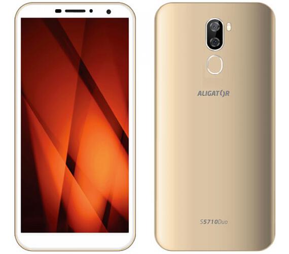 ALIGATOR S5710 Duo 16GB zlatý (AS5710GD)