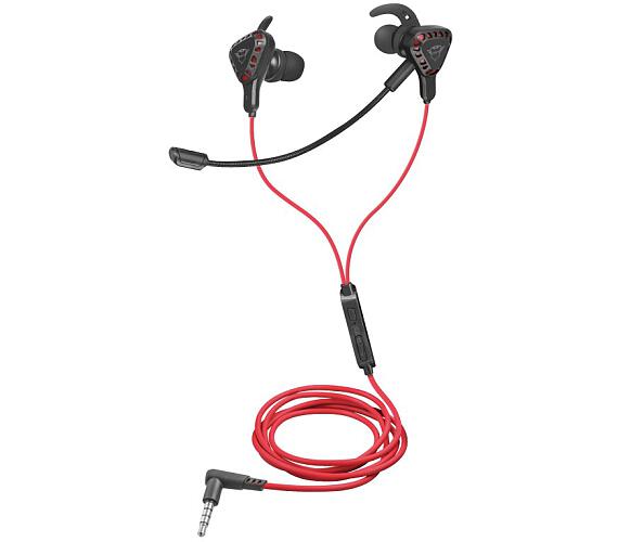 Trust GXT 408 Cobra headset / herní / do uší / drátový / mikrofon / 3,5mm jack / pro PC