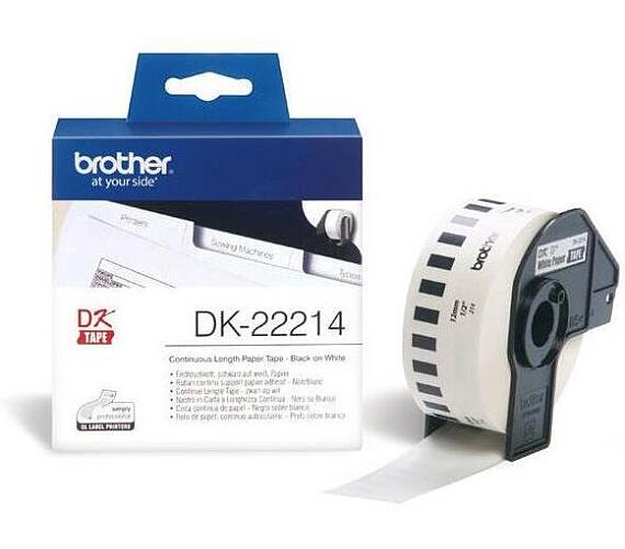 Brother DK-22214 (papírová role 12mm)